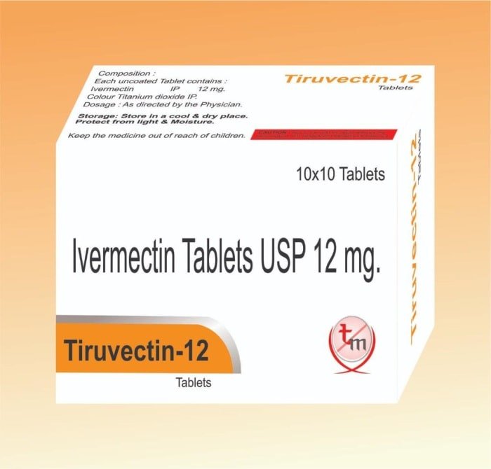 Tiruvectin-12-Tablets-Ivermectin-Tablets-USP-12mg-Tiruvision-Medicare-Best-Pharmaceutical-Contract-Manufacturing-Company